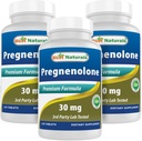 最佳自然剂 Pregnenolone 30 mg 120 片剂(120个计数(3包))
