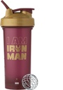 BlenderBottle Marvel Classic V2 摇摆瓶 完美为蛋白质摇摆和预选工作,28-Ounce,铁人