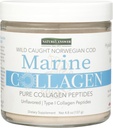 Nature's Answer Marine Collagen Liquid – 野生捕捉诺威根鳕鱼 纯Collagen Peptides with Hyaluronic Acid & Biotin → 支持健康头发,皮肤,钉子,骨头和联合 → | Gluten-free 4.8oz