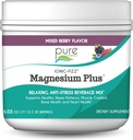 纯酶实验室 Ionic Fizz Magnesium Plus, Anti-Stress Supplement drink Power, Gluten Free and N-GMO Magnesium Power (Mixed Berry, 6.03 Ounce (Pack of 1)) 抗压力补充剂 消毒药 消毒药 消毒药