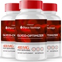 Glyco Vantage Capsules - Premium GlycoVantage Official Formula Glyco优化器,支持健康生活方式 - 稳定级最大全天然药丸 Glyco Vantage Reviews (3 Pack)