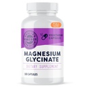 Vimmergy Magnesium Glycnate – 压力支持 – 为避免Tummy Upset – 促进心脏健康与能源 – Kosher, Vegan Gluten-free – 180 Caps