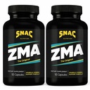 SNAC ZMA 原始恢复和睡眠补充,促进肌肉恢复,免疫支持和与锌,镁和维生素B6的恢复睡眠,180 Veggie Capsules(2包90个计数)