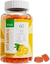 Khair Halal Vitamin C Gummys - 非转基因生物、无胶原体、无胶原体、无草原体、植物体 -- -- 免疫支持Gummys、Halal 成人和儿童的美味维生素 -- -- 60名Gummys
