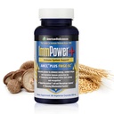 美国生物科学 ImmSciences ImmPower Plus, AHCC & 发酵小麦 Germ 抽取草药补充剂,每瓶550毫克用于免疫支持,维持自然杀手细胞活动,包装1,60 Veggie Capsules
