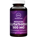 MRM 营养 减少 Glutathione 500 mg 活体健康 减少 Glutathione + Vegan + Gluten-free → 60 服务