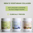 INJA 健康 Veg Collagen 补充女性,男性,100% 蔬菜 Collagen, 只有原始 Veg Collagen 粉, 没有添加糖, 改善皮肤和头发健康, 减少细线和皱纹,