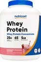 5LBS - Gluten Free & GMO Free (Strawberry Milksshake) 营养成本 Whei蛋白浓度(草莓奶昔)