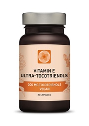 Ultra Tocotrienol 200mg 维生素 E Vegan – 所有4 托科特里安醇 – Alpha Tocotrienol + Beta Tocotrienol + Gamma Tocotrienol + Delta Tocotrienol – 无托科特里安醇 (30)