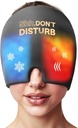 Migraine Relief Cold Cap – 重用Gel冰包头包头包头痛,Puffy Eyes,Sinus压力,Hangover – 360° 压缩Migraine Hat给女性和男性 – 冷却Cap给紧张和压力缓解