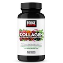 强因子Collagen促进超级食品, Vegan Collagen 助因子加Hyaluronic Acid, Biotin, Bamboo, 氨基酸和维生素用于头发、皮肤和钉子、加强剂和皮肤补充剂, 60 Capsules