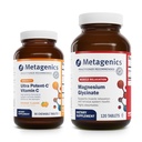 Bundle - Ultra Potent-C Chewwable & Magnesium Glycnate - 90块Ultra Potent-C Chewble for Imune & Antioxidant Support - 120块Mag Glycnit for Nervous System Support