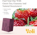 Yoli® Passion Energy Drink Powder Mix - 自然能源 Drink Mix for Endurance and Stamina, 30 packets - Berry (英语).