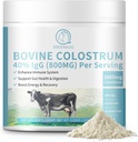 Bovine Colostrum 补充 2000mg, Colostrum 粉末 40% IgG Immunoglobulins for Immune Support, Hair growth, Gut Health, Muscle, Energy - 百分百的草药,Gluten-Free,非GMO, 120克