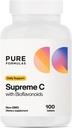 含有生物氟化物的纯Formulas 最高C - 100 片 → 1000 mg 维生素 C, Citrus Bioflavoids Complex, Rose HIPS → 免疫支持和抗氧化剂 → 无过敏剂 → |