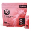 SALTT 电解石 粉碎饮料混合剂 - 樱桃冷 - 30 水解包 - 镁,钾,钠,痕量矿物 - 零糖和葡萄糖自由 - 旅行必需品