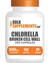 Bulk Assupports.com 氯草酰胺-破碎的细胞壁,氯草酰胺-Superfood Assupports, Vegan & Gluten Free, 5 Capsules per service, 150 counter (Pack of 1).