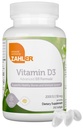 Zahler - 高级维生素D3 2000 IU Softgels (250 Counter) Kosher Vitarian 友好维生素D 支持免疫,骨,牙齿和肌肉健康 - D日报 D3 成人维生素补充 - 轻松燕子V