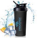Protein Shaker 20oz 大摇摆瓶 完美用于健身 蛋白质粉 体育饮料 BCAA'S, Meal Suite, BPA Free, for Fitness Enthusiasts Athletes - Black