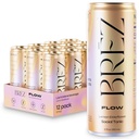 BREZ FLOW LOW LON的马恩蘑菇饮料,12-Pack,无营养,适配剂,解脱,升华,以及社交,闪亮的柠檬老花汤尼 12 Fl oz