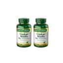 (原始内容存档于2019-09-21). Nature's Bounty Ginkgo Biloba 60mg Capsules, 200 Counter (Pack of 2).
