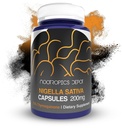 Nigella Sativa 选用 Capsules → 200 mg → 60 Counter → 最低10% Thymoquinone 内容 → 黑种子油选用 → 支持脑健康、记忆、肝脏健康和免疫功能