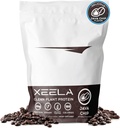 XELA 植物基 Vegan蛋白粉 - 独立测试 - 25g 高蛋白, 男子和妇女的 Pea蛋白 - 维生素和矿物, 非转基因生物, 奶制品和胶质自由, 低碳和低脂肪(Java芯片)