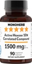 MONOHERB 活性肝脏 10x 相关化合物, 1500 mg - 30 mg - 30 services - 90 mcassules 500 mg/capsule