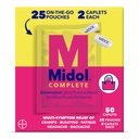 Midol Conference On The Go Caplets with Acetaminophen 用于月经症状缓解、期间结扎和月经疼痛缓解,50个计数(2个邮袋)