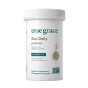 True Grace One Daily Probiotic - 60 Vegetarian Capsules - 90亿 CMU - Gut, 消化和免疫健康支持与预生纤维 - Gluten & Soy Free - 60 服务
