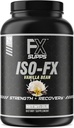 FX SUPPS ISO-FX 100%隔离 Whey蛋白粉(Vanilla) 理想工作后恢复补充 复杂 BCAA 和 EAA 男女混合,支持肌肉恢复和生长,2.0英镑