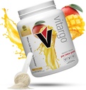 Vitargo Carbohydrate 粉末 QQ 饲料肌肉 Glycogen 2X 更快 QQ 4.4 LB Mango Pre Workout & Workout 回收 粉末 QQ Carb 补充 回收,耐力,增益肌肉质量