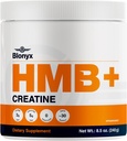 HMB + Creatine 补编 - 3g 增强力量、动力和复苏的每日HMB,高强度运动员的理想,30天供应