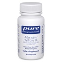 纯封装 Adenosyl/Hydroxy B12 90's - 高概率B维生素 - 用于能源代谢和神经学支持* - 大脑支持补充* - Vegan & Gluten Free - 90 Capsules