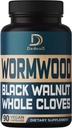 12in1 禾木黑胡桃 Clove Capsules - Immune,和Mood支持 - 3个月供应 - 90 Vegan Capsules