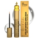 Lashes Peptide Grow grow Serum 女王 - 带 Peptides & Ginseng 根提取器的Lash & Brow 增强器 - Hormone Free,眼科医生测试的长者公式 Fuller Lashes (8 mL)