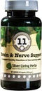 Silver Lining Herbs 11 Canine Brain & Nerve Support - 天然产品帮助维持神经系统,大脑, & Spinal Cord - 草药补充剂帮助维持幸福和良好的处理 - 90 Capsules