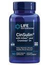 生命延长 CinSulin®与InSea2®和Crominex® 3+, shilajit, amla 水果, 肉桂, 棕海藻, 支持健康代谢和满足, Gluten-Free, 非GMO, 蔬菜, 90 Capsules
