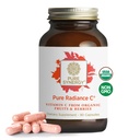 Pure SYNERGY 纯放射性 C – 有机维生素 C C Capsules 100% 全食品补充品,Non-GMO, Camu Camu 提取与天然Immune & Collagen 支持 – 90 Capsules