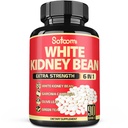 Satoomi 6 in 1 White Kidney Bean Capsules - 90 Capsules - 3个月供应 - 外加橄榄叶,绿咖啡豆和绿茶- 支持卡布缩放