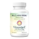Clark Vitamin C博士,配有Rose HIPS Supplement – 1000mg,100 Gelatin Capsules, 免疫支持和抗氧化剂保护