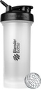 BlenderBottle Classic V2 摇摆瓶 完美地用于蛋白质摇摆和前置工作, 45-Ounce, Clear/Black