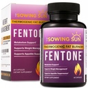 Fentone Thermogenical Fat Burner Energy Booster, Appetite 抑制剂,临床研究体重损失,脂肪燃烧,苯乙胺HCl,L-Carnitine,Ketones - 60 减肥药(1)