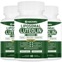 1000MG Liposomal Luteolin, 最大吸收, Potent Luteolin 补充 180 Capsules