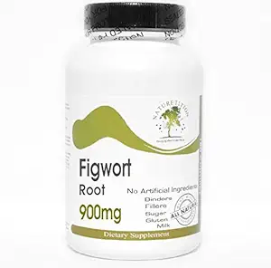 Figwort Root 900mg ~ 180 capsules - 无附加物 ~ 自然补充
