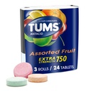 TUMS 平板电脑, 8 个数( 3 个包)