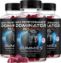 (3 Pack) 男主人公 Maxxx Gummys for Men - 男主人公 Maxx 自然日营养支持 Premium 高级公式 多维塔明药丸用于整体健康与健康,180 Gummys为期3个月.