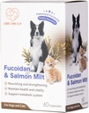 狗和猫的免疫和血液支持补充 - Fucoidan & Salmon Milt/Immune System Boost Revitalization and Revolution - Nourish for 优化健康和维吾尔语 - 60 Capsules