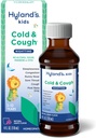 Hyland's Kids Cold and Cough, 晚间葡萄 Flavor Cough Syrup Medical for Kids Agents 2 and up, Decongestant, Sore Throat, 以及常见的冷症症状的失眠治疗, 4 Fl Oz