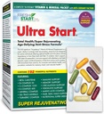 Ultra Start Complete Daily Vitamin Pack QQ 抗衰老,应激支持,Immune Booster 维生素A,B,C,D,E,Biotin,矿物,长老莓,Beta Glucans,蘑菇,氨基酸,Turmeric(30包)